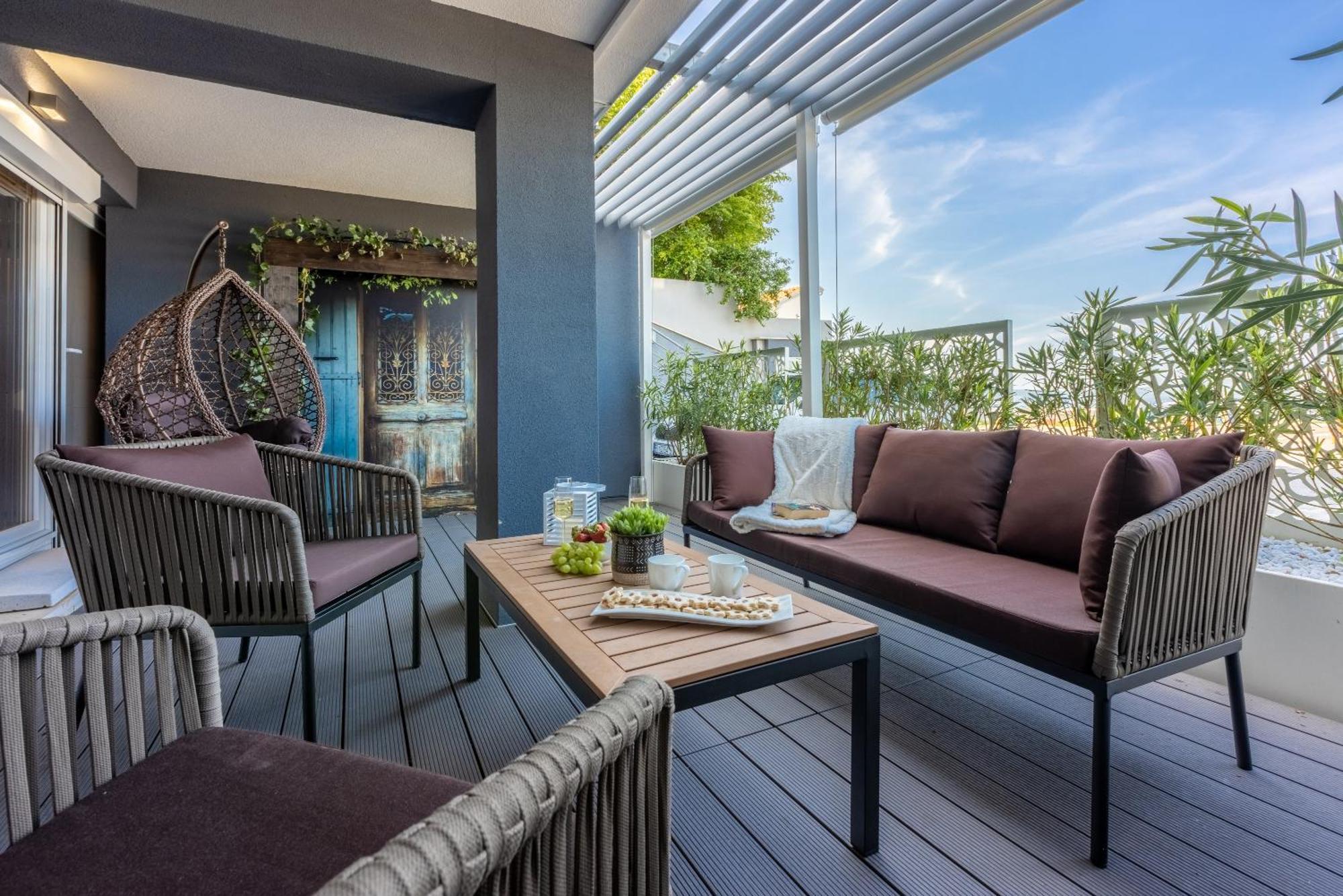 Panoramica Apartment With Whirlpool Цриквениця Екстер'єр фото