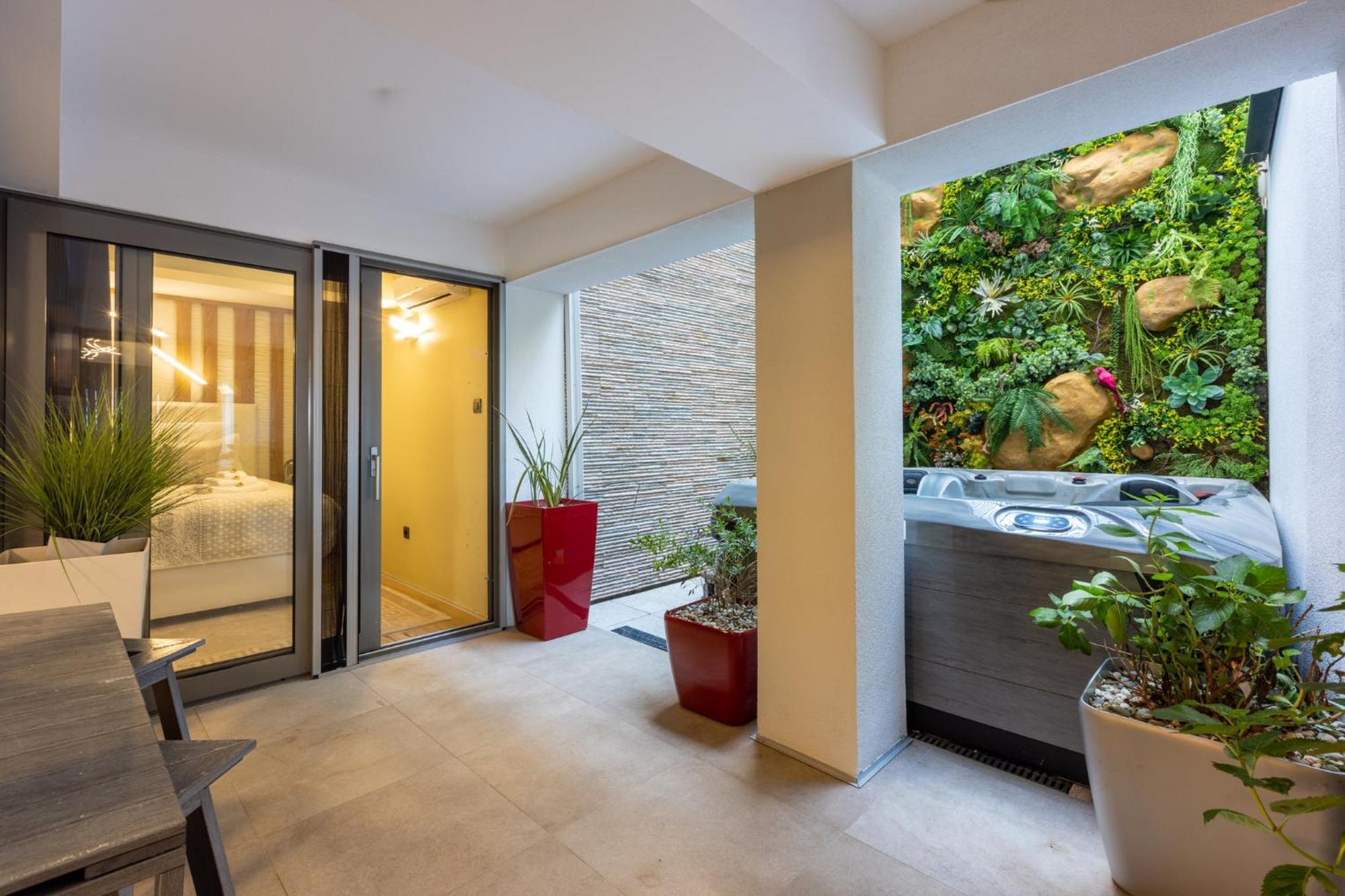 Panoramica Apartment With Whirlpool Цриквениця Екстер'єр фото
