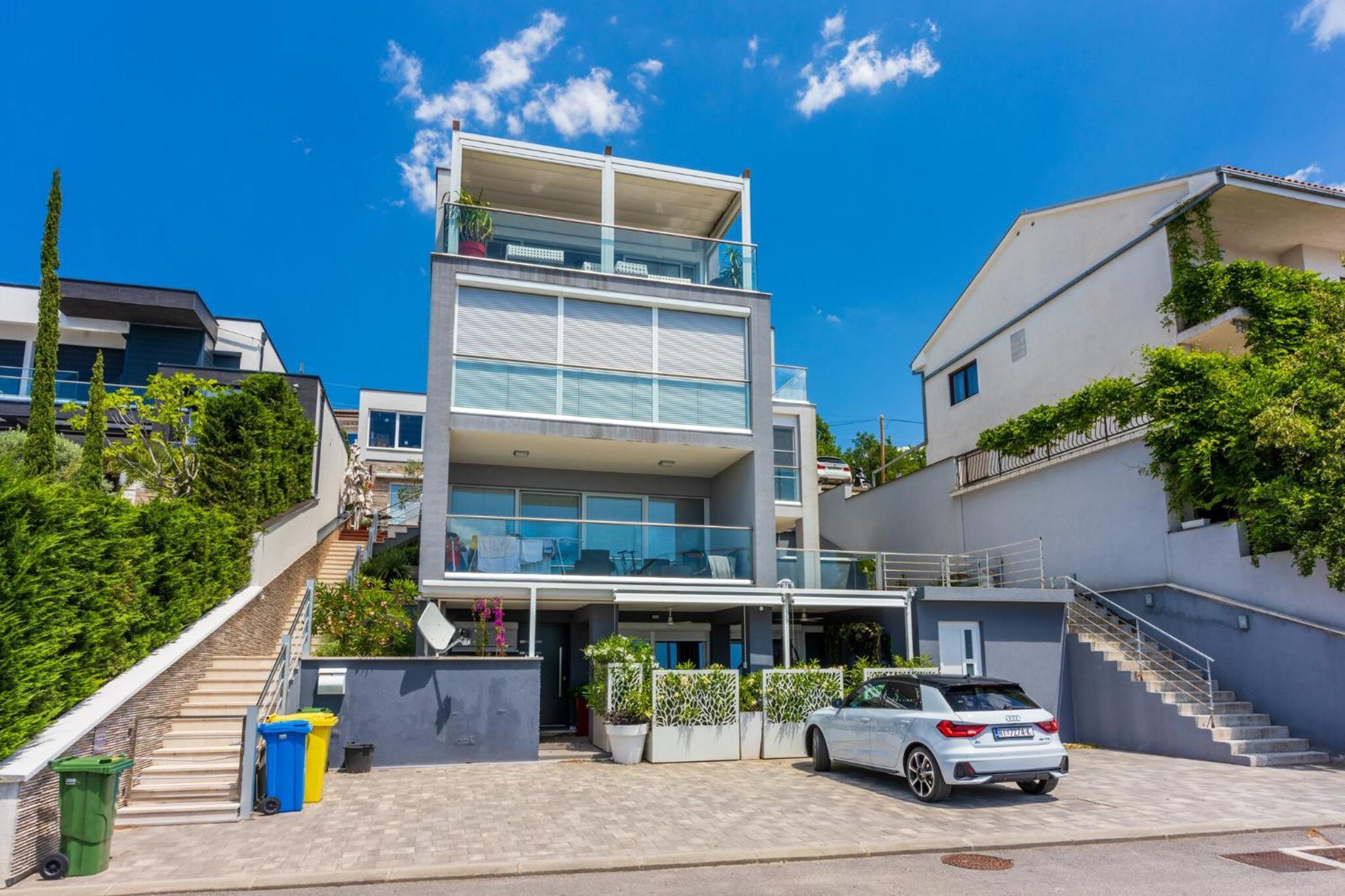 Panoramica Apartment With Whirlpool Цриквениця Екстер'єр фото