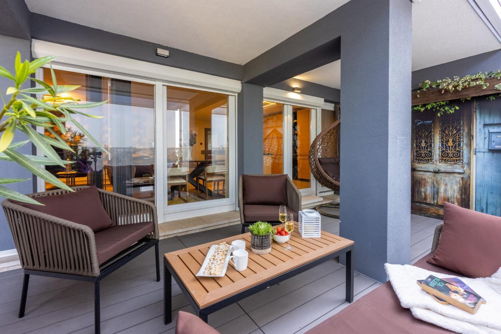 Panoramica Apartment With Whirlpool Цриквениця Екстер'єр фото